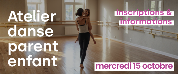 Atelier danse parents-enfants au Théâtre